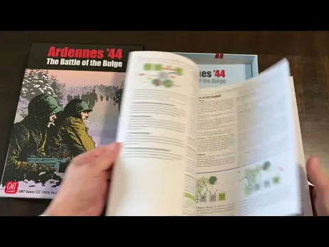 Ardennes ‘44: The Battle of the Bulge (GMT) Unboxing and Brief Introduction