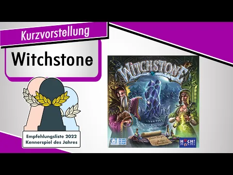 WITCHSTONE - Empfohlen KENNERSPIEL DES JAHRES 2022 - Kurzvorstellung - Spiel doch mal!