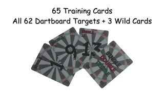 Treble 1 Cards - Strategic Dart Training System