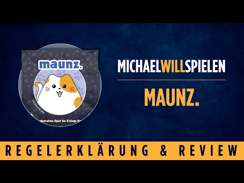 MAUNZ. – Regelerklärung und Review – zuckersüßes 2-Personen-Strategiespiel