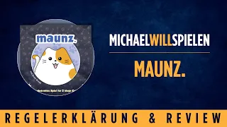MAUNZ. – Regelerklärung und Review – zuckersüßes 2-Personen-Strategiespiel