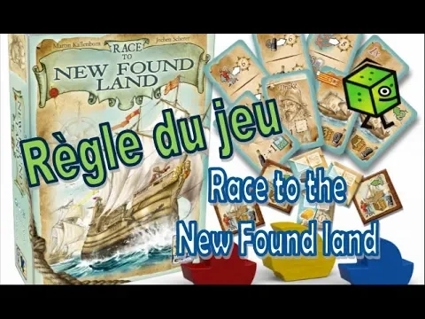 Race to the New Found Land  - Règle du jeu VF -  ZMAN - EDGE #154