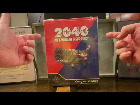 Unboxing 2040 An American Insurgency from Compass Games