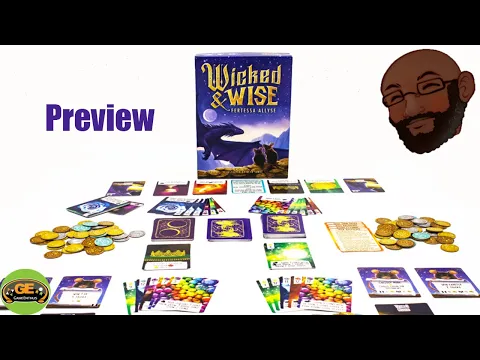 Wicked & Wise Preview - Trick Taking with Mice and Dragons!