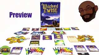 Wicked & Wise Preview - Trick Taking with Mice and Dragons!