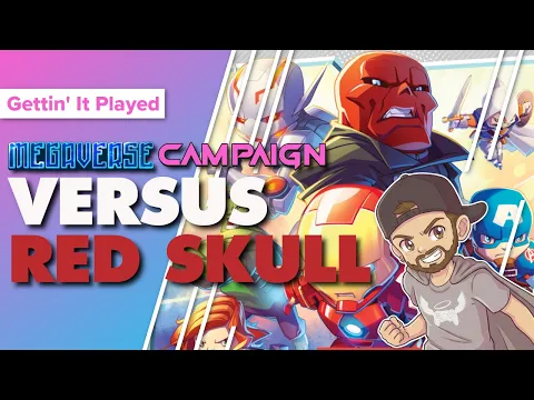 Marvel United Megaverse Campaign vs. Red Skull | Game #5 Avengers Map
