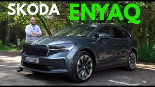 Skoda Enyaq review | Skoda have taken electric and ran with it!