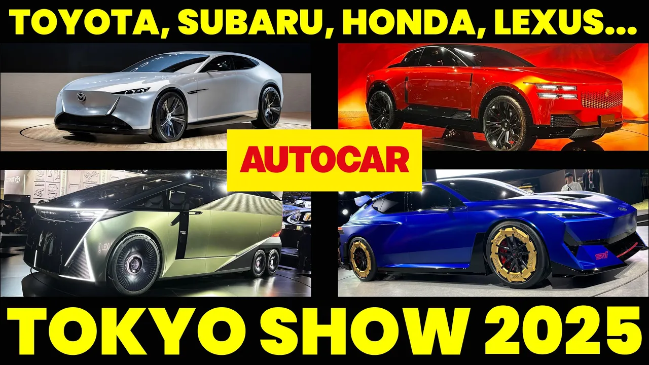 Most important new cars of the Tokyo motor show 2025 | Autocar