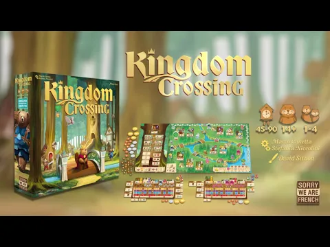 Kingdom Crossing - Un Eurogame léger et mignon