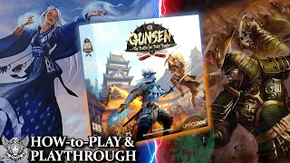Gunsen: Battle for Toshi Ranbo - How to Play + Crane Clan vs Dragon Clan Full Game
