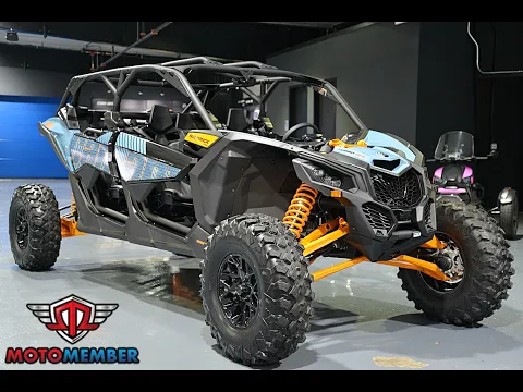 2026 Can-am Maverick X3 Max Rs Turbo Rr Scandi Blue & Orange Crush Thumbnail alt