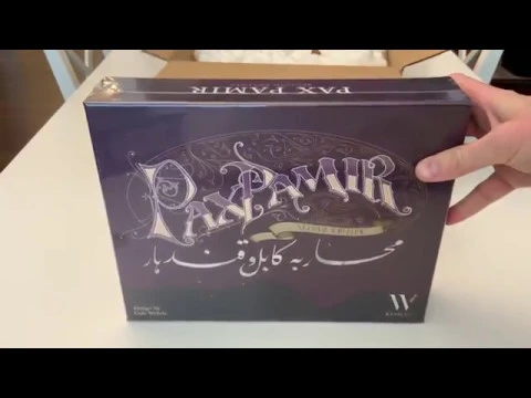 Pax Pamir Second Edition Unboxing + Metal Coins