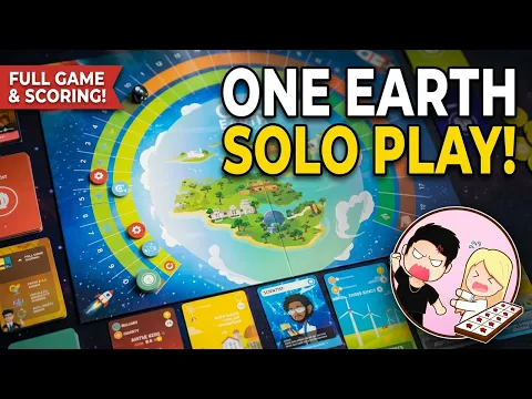 One Earth Solo Playthrough I Gaming With The Powers