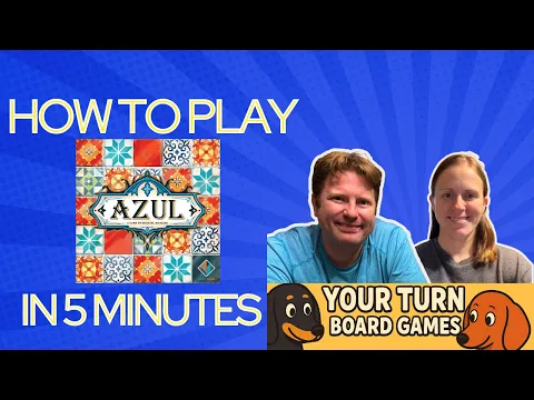 Azul - How to play in 5 minutes