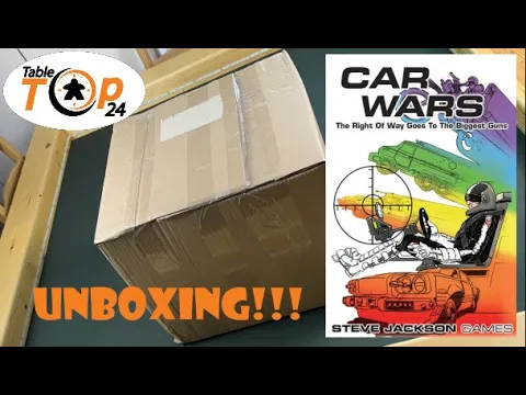 Original Car Wars Mega Unboxing