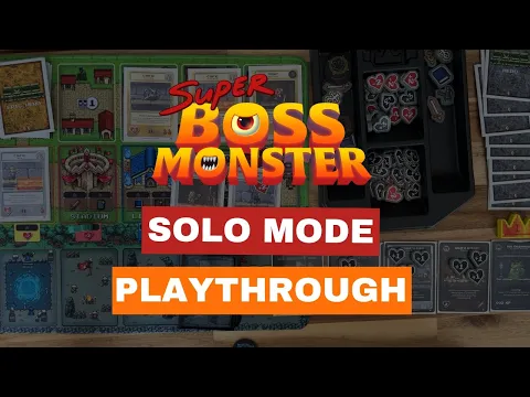 Super Boss Monster Solo Mode Playthrough