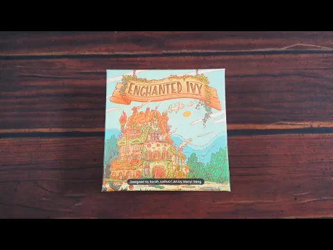 Unboxing Enchanted Ivy: A Cozy Solo Puzzle for My Magical Inn! #EnchantedIvy #sologames