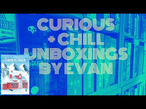 Snow Planner - Complete Planner Kickstarter Pledge (Curious + Chill Unboxings Episode 69)