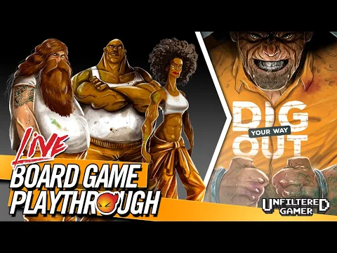 Dig Your Way Out - Board Game Playthrough