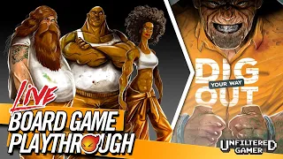 Dig Your Way Out - Board Game Playthrough