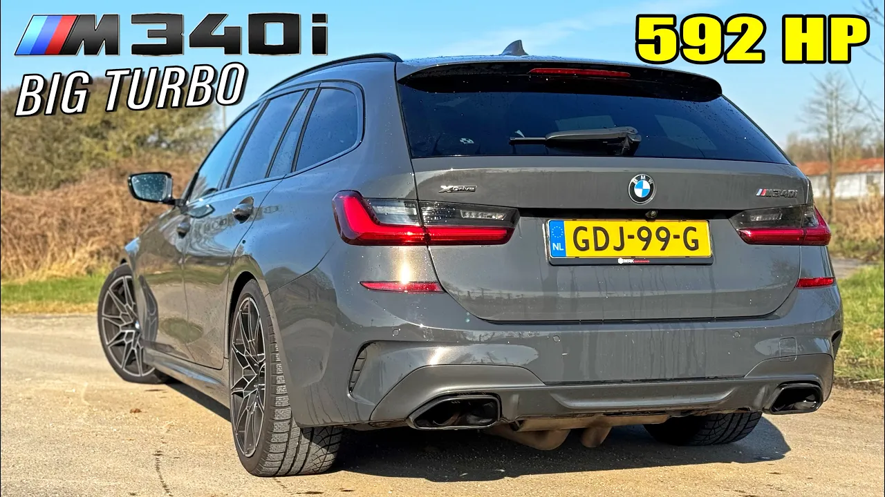 592HP BMW M340i *BIG TURBO* // REVIEW on AUTOBAHN