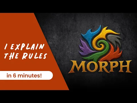 I explain the rules of the game MORPH in less than 6 minutes!