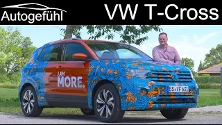 VW T-Cross all-new small Volkswagen “Polo SUV” TCross PREVIEW - Autogefühl
