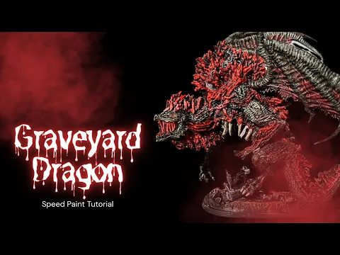How to Paint Grimcoven's Graveyard Dragon Without 10 Hours of Work
