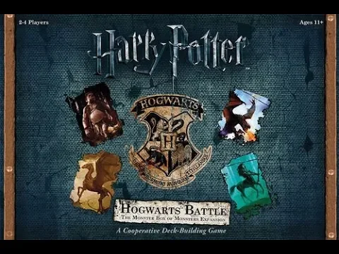 Déballage/Unboxing - Harry Potter: Hogwarts Battle - The Monster box of Monsters Expansion