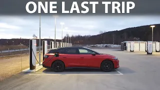 Road trip to Alvdal with VW ID7 GTX Tourer