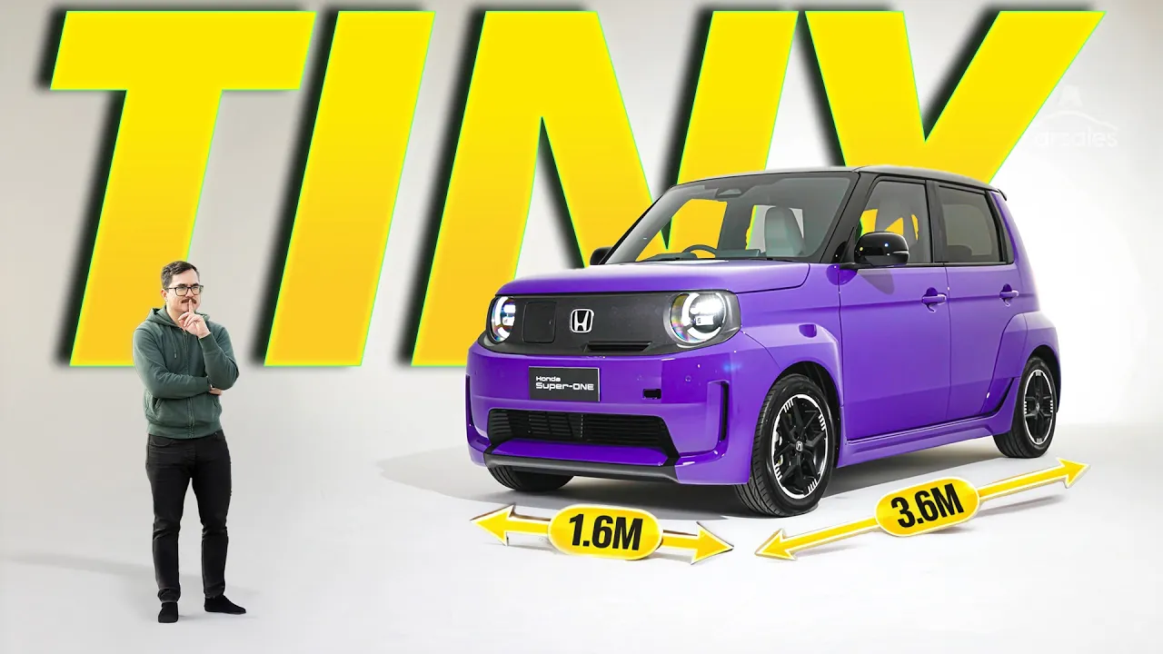 Honda brought back a Golden ERA with this small EV | Super-One Hands-On!