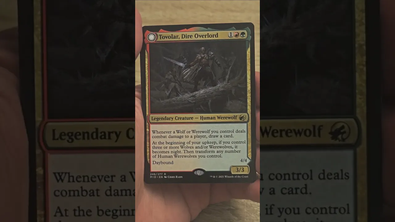 MTG Innistrad Midnight Hunt Draft Booster unboxing #magic #mtg #unbox #rozpakowywanie #gryplanszowe
