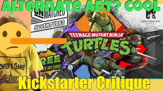 Unmatched Adventures: Teenage Mutant Ninja Turtles- By request x 3 - Kickstarter Critique Review