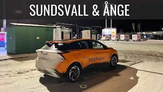 Tar MG4 till Sundsvall och inlandsvägen ner igen (96 mil) | Elbilsmagasinet