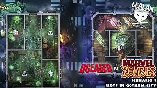 DCeased: Gotham City Outbreak - Scenario 1 - Riots in Gotham City feat. Marvel Zombies!