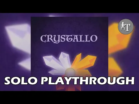 Crystallo Board Game Solo Playthrough (How to Capture a Dragon)