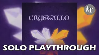 Crystallo Board Game Solo Playthrough (How to Capture a Dragon)