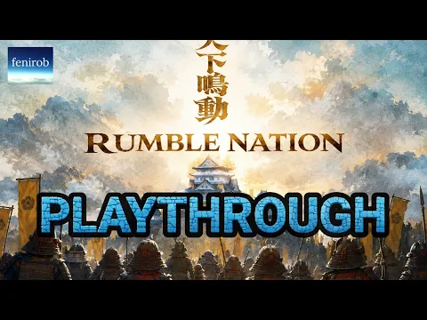 Rumble Nation Board Game | Teach & Playthrough (2 Players)
