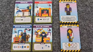 WHAT'S NEW Fantastic Factories PROMO CARDS, plus PLAYTHROUGH