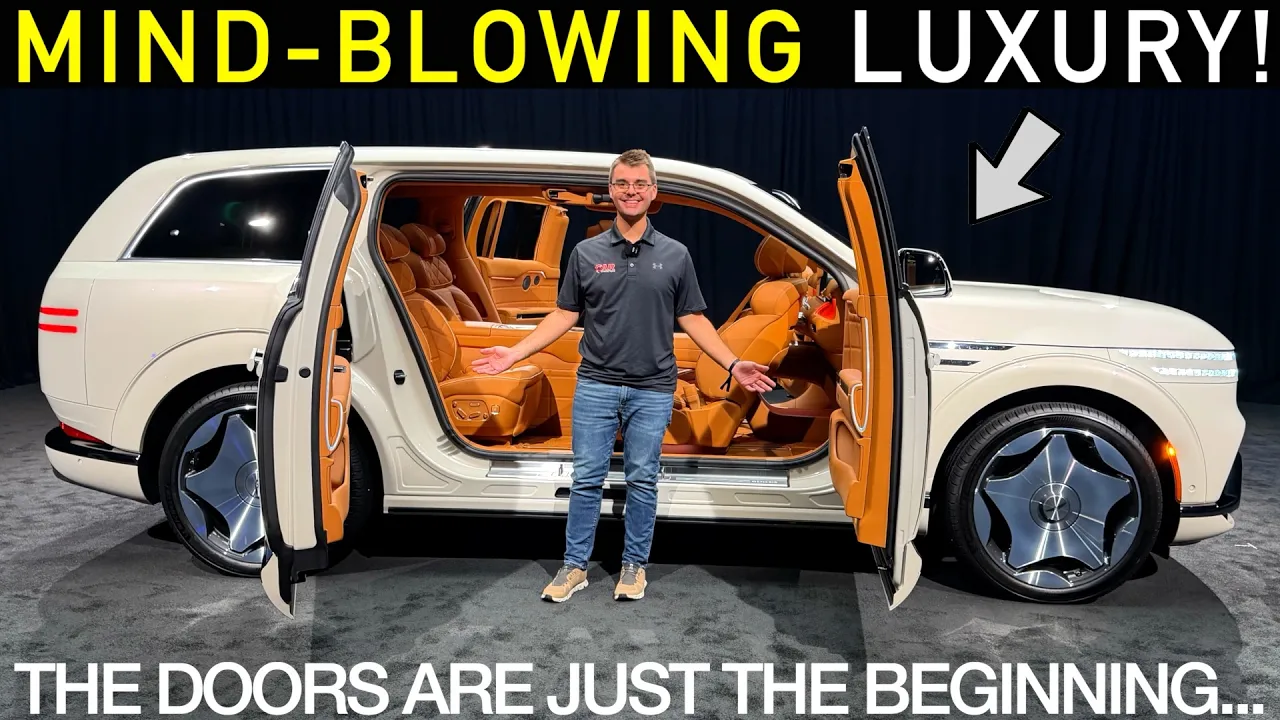 2028 Genesis GV90 -- Did Genesis Just BEAT Rolls-Royce for HALF the Price??