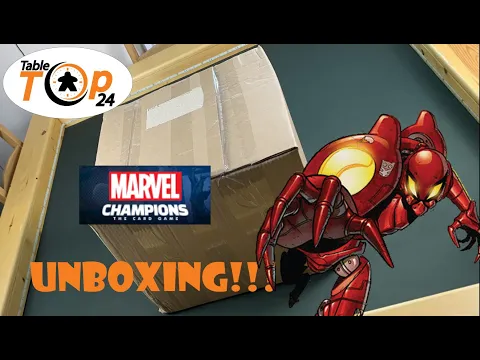 Marvel Champions Sp//dr Unboxing