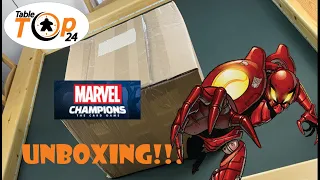 Marvel Champions Sp//dr Unboxing