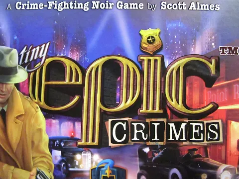 Unboxing Tiny Epic Crimes