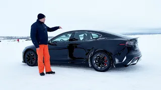 Vi tar et siste farvel med Tesla Model S Plaid