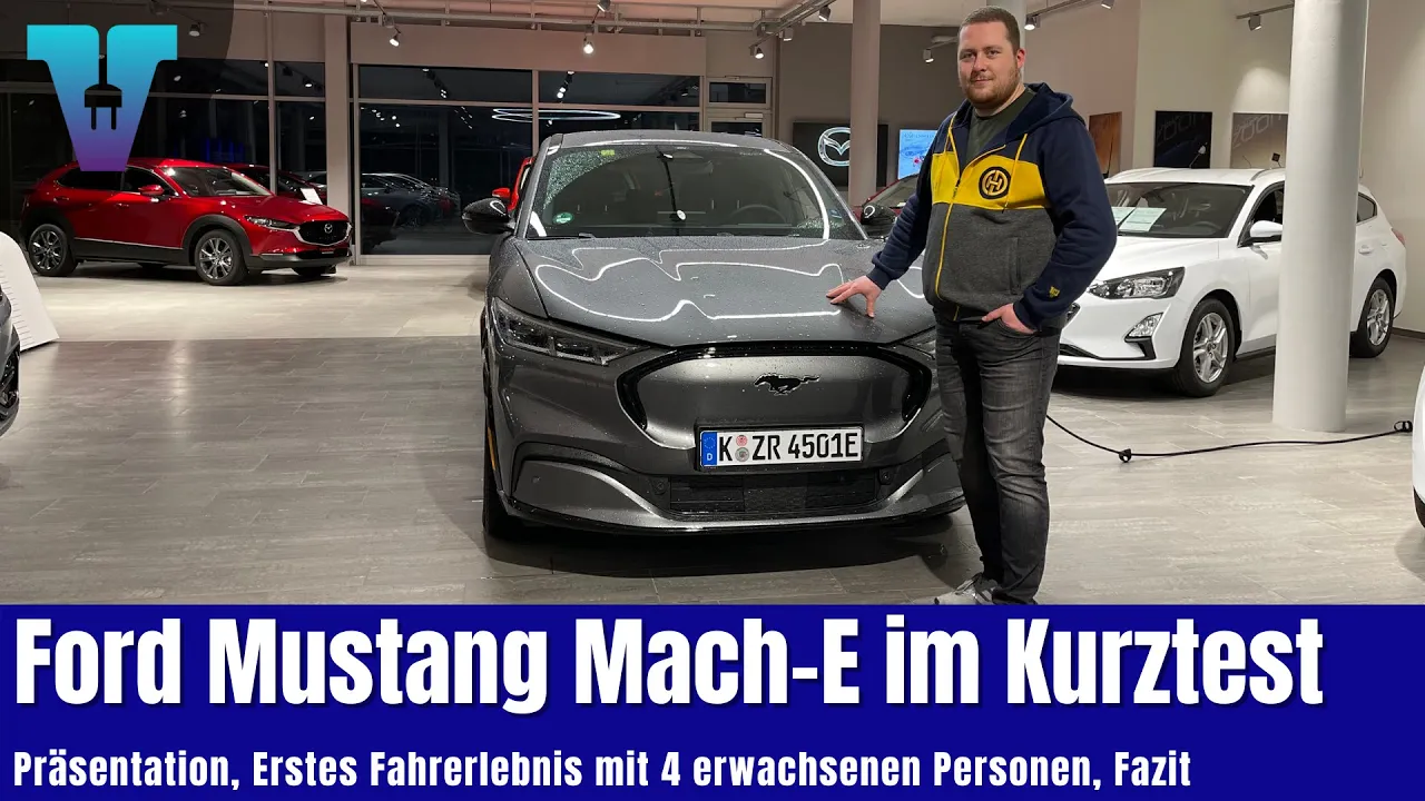 Ford Mustang Mach-E, Erster Eindruck vom neuen elektrischen Ponny [Deutsch 4K] | Vision E Drive #82