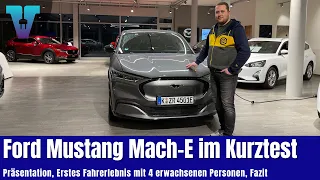 Ford Mustang Mach-E, Erster Eindruck vom neuen elektrischen Ponny [Deutsch 4K] | Vision E Drive #82