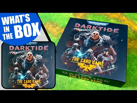 Warhammer 40000 DARKTIDE THE CARD GAME Unboxing | Cubicle 7