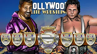 168 Hollywood Elite Wrestling Filsinger Games Legends of Wrestling Tabletop Solo play Wrestling rpg