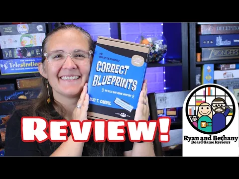 The Case of the Curiously Correct Blueprints Review! (Puzzling Book Club Game!)