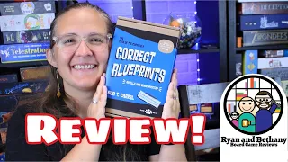 The Case of the Curiously Correct Blueprints Review! (Puzzling Book Club Game!)